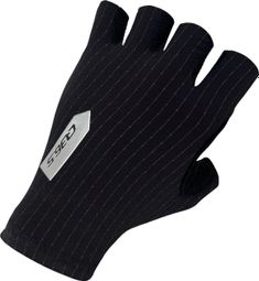 Q36.5 Guantes Cortos A RayasNegro