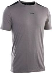 ION Kurzarm Trikot MTB Merino Grau Herren