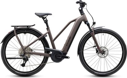 Elektro-Citybike Cube Kathmandu Hybrid ONE 800 Trapez Shimano Deore XT 12V 800 Wh Bosch 120 Nm 700 mm Braun Cedar Chrom 2027
