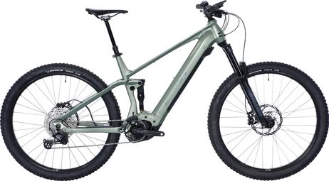 Exhibition Bike - Sunn Charger 630 Shimano Deore 12V 625Wh Green 2023 All-Suspension Electric Mountain Bike