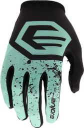 Evolve Splatter Handschoenen Mint / Zwart