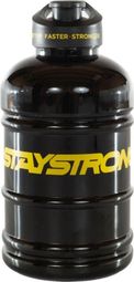  Stay Strong Drink Bottle Canister Black 2L