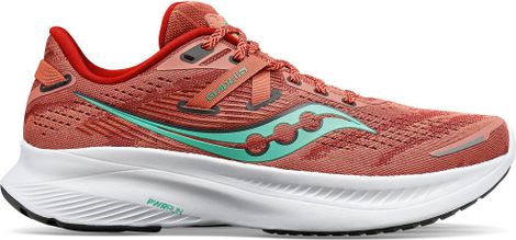 Saucony Guide 16 Women's Running Shoes Red Green