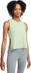 Camiseta de Tirantes Nike Yoga Dri-Fit, Mujer, Verde