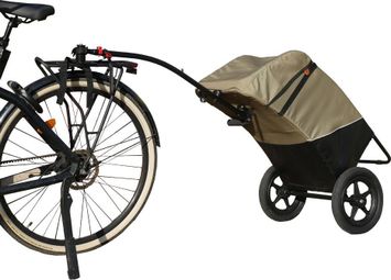 Remorque Bike Original Shopping Trailer Néo Vert Noir