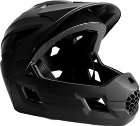 Casque vélo intégral pour enfants 6-12 | Noir | Crazy Safety | EN1078 Certifié