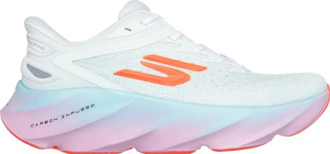 Chaussures Running Skechers Slip-ins Aero Burst Blanc/Multicolore Femme