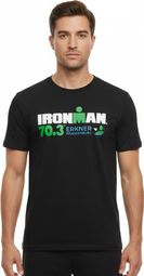 T-Shirt Manches Courtes Ironman 70.3 Luxembourg Noir Homme
