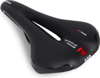 Selle R2B Convient pour vélo de route/VTT Unisex Noir