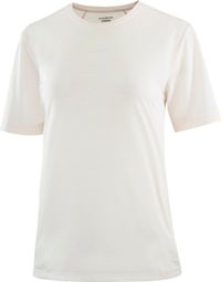 Women's Salomon SHKout Core White short-sleeve jersey