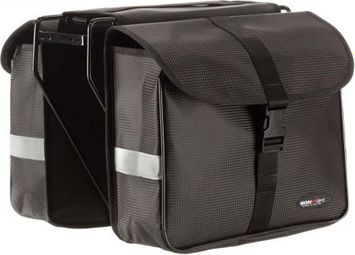 B-Urban Double Luggage Carrier Bags Black