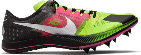 Chaussures d'Athlétisme Nike ZoomX Dragonfly XC Noir Jaune Rose