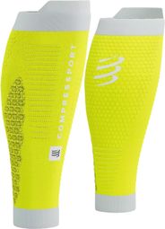 Manchons de Compression Compressport R2 3.0 Jaune / Blanc 