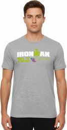 Ironman 70.3 Luxembourg Grijs Heren T-shirt Korte Mouw