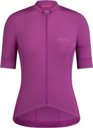 Maillot manches courtes Rapha Jersey Violet Femme