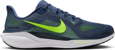 Nike Pegasus 41 Running Shoes, Blue/Yellow, Men's