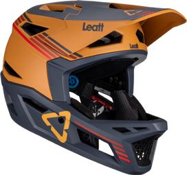 Leatt Gravity 4.0 Suede Brown/Black full face helmet