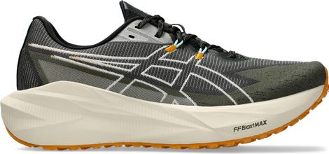 Zapatillas de running Asics Blazeblast caqui/naranja para hombre