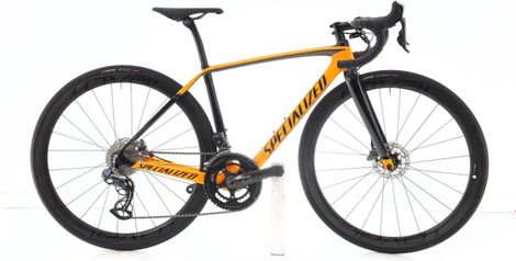 Produit reconditionné · Specialized Tarmac Carbone Di2 11V · Orange / Vélo de route / Specialized | Bon état