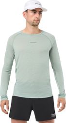 Camiseta Trail NNormal Merino 02 Verde para hombre