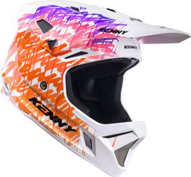 Kenny Decade Lunis White Helmet