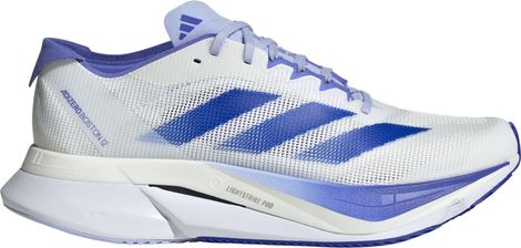 adidas adizero Boston 12 Schuhe Weiß Blau Damen