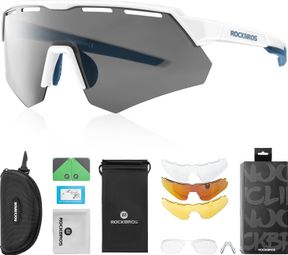 Lunettes de Soleil Polarisées avec 4 Verres Interchangeables