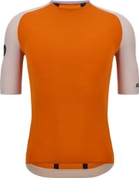 Maillot Manches Courtes Unisexe Santini Pelle Orange