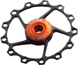 Jockey Wheel KCNC Titane/Céramique  Noir 11 Dents
