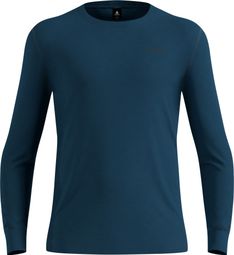 Baselayer manches longues Odlo Merino 200 Bleu foncé Homme