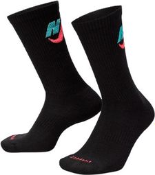 Chaussettes (3 paires) Nike Everyday Plus Cushioned Noir Unisexe