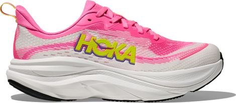 Chaussures Running Hoka Skyflow Rose/Jaune Femme
