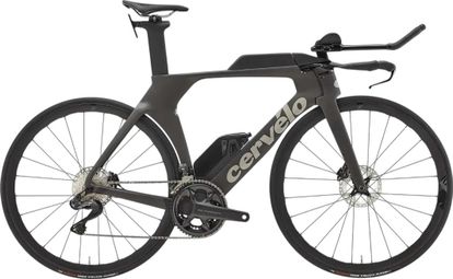 Triathlon bike Cervélo P5 Shimano Ultegra Di2 12V 700 mm Black Carbon 2024 | T.54 170/180 cm - Exhibition bike