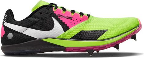 Nike Zoom Rival XC 6 Leichtathletikschuh Schwarz Gelb Pink