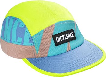 Casquette Running Incylence Jaune/Bleu