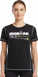 Dames Ironman 70.3 Kraichgau Zwart Korte Mouw T-Shirt