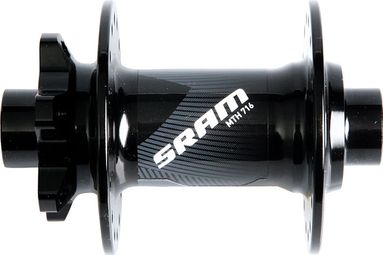 Buje delantero Sram MTH 700 | 32 Agujeros | 15x100 mm | 6 Agujeros | Negro