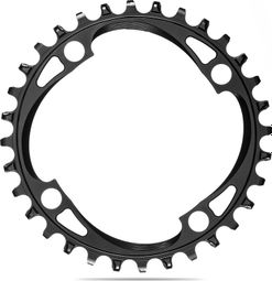 Plateau Rond Narrow Wide AbsoluteBlack Premium Chainring Mono 104/4 BCD 12 V Noir