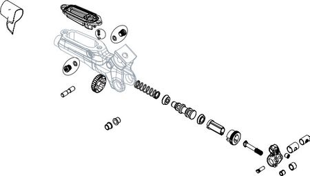 Sram Internal Part Kit voor G2 / Guide RSC / Ultimate Brake Levers