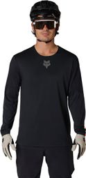 Camiseta de manga larga Fox Flexair negra para hombre