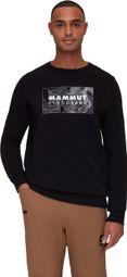 Mammut Core Crew Neck Langarm Sweatshirt Schwarz