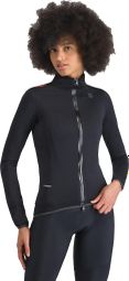 Women's Long Sleeve Jacket Sportful Fiandre Aqua Black