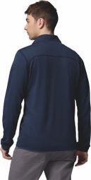 Veste Polaire Columbia Essential Hike Grid Bleu Foncé — vue 2