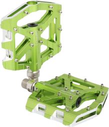Pédales Plates BMX SD Flatpedal V2 Expert Vert