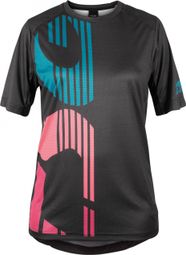 Maglia a manica corta TSG Trio Black/Pink/Blue