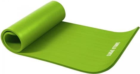 Tapis en mousse petit - 190x60x1 5cm (Yoga - Pilates - sport à domicile) - Couleur : VERT CITRON