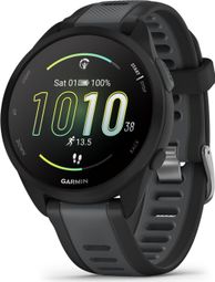 Garmin Forerunner 165 Sporthorloge Zwart Leisteen Grijs