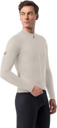 Castelli Thermowoven Men's Long-Sleeve Jersey, Gray