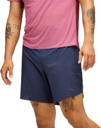 Pantalones cortos Hoka Skyglide Trail 2 en 1 azules para hombre