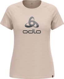 Odlo Ride 365 Performance Wool 130 Beige Technisch T-shirt voor dames